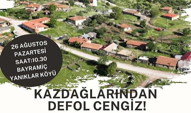 "Kazdağlarını Cengiz'e teslim etmeyeceğiz"