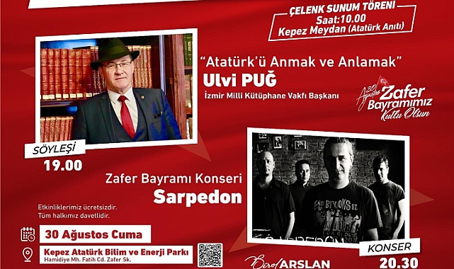 Kepez’de 30 Ağustos Zafer Bayramı coşkuyla kutlanacak