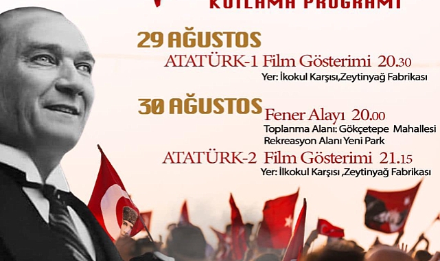 Küçükkuyu'da 30 Ağustos Zafer Bayramı coşkuyla kutlanacak