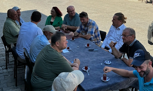 Lapseki’de 1. Geleneksel Şeftali Festivali kapsamında ziyaretler gerçekleştirildi