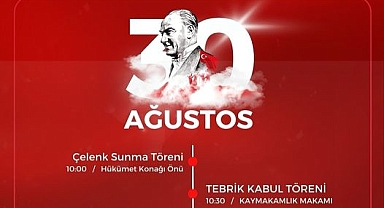 Lapseki’de 30 Ağustos Zafer Bayramı kutlama programı açıklandı