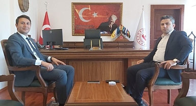 Mehmet Halit Haydaroğlu'ndan  Emrah Bütün'e ziyaret
