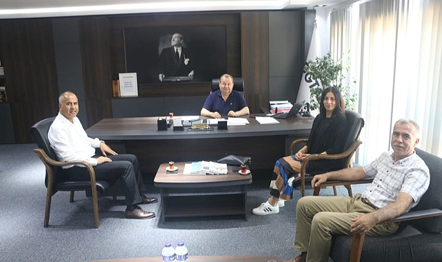 Müdür Hayta’dan, Şadan Doğan’a ziyaret