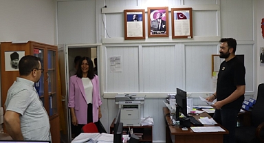 Müdür Hayta, personelle tanıştı