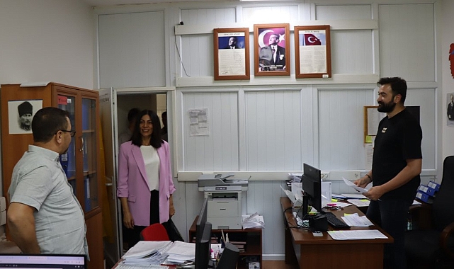 Müdür Hayta, personelle tanıştı