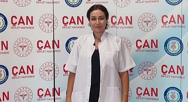 Op. Dr. Gamze Anapa, Çan Devlet Hastanesi'nde göreve başladı