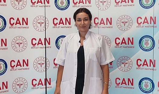 Op. Dr. Gamze Anapa, Çan Devlet Hastanesi'nde göreve başladı