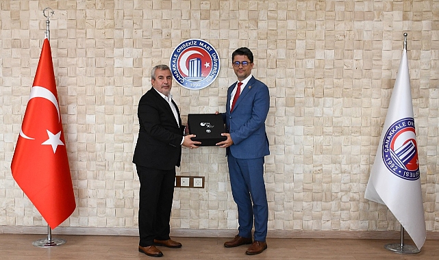 ÖSYM Başkanı Bayram Ali Ersoy, ÇOMÜ’yü ziyaret etti