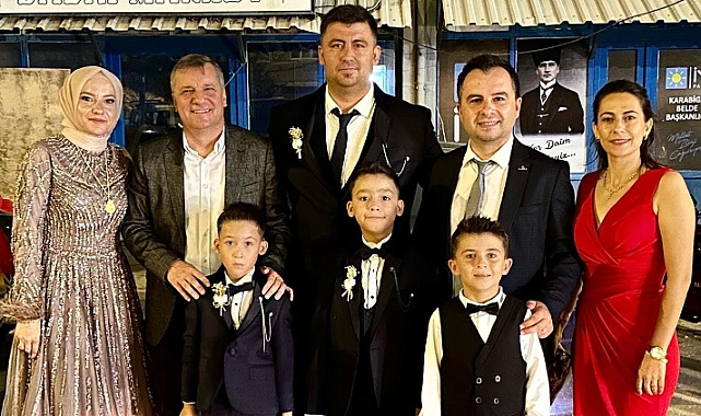 Özgür Ceylan, Karabiga ’da  Ediz ve Erdem Eren’in sünnet cemiyetlerine katıldı