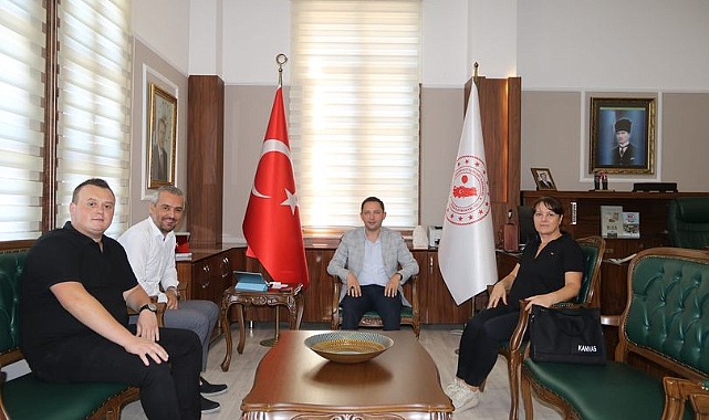 Royal Hastanesi'nden Kaymakam Kayabaşı'na ziyaret