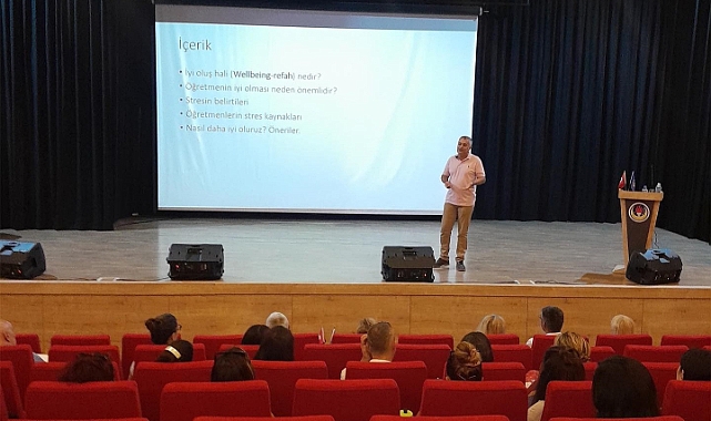 TED Çanakkale Koleji'nde öğretmenlere "Nasılsın Öğretmenim?" semineri