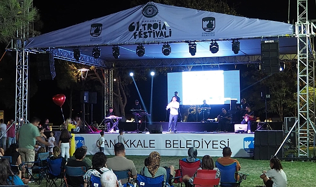 Troia Festivali Barış Kafe'de coşkulu başladı