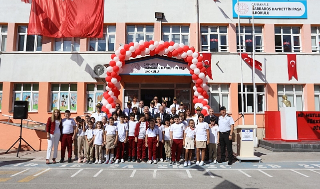 2024-2025 eğitim-öğretim yılı Çanakkale’de törenle başladı