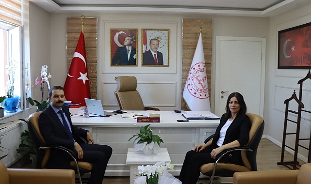 Ali Ünde’den Müdür Hayta’ya ziyaret