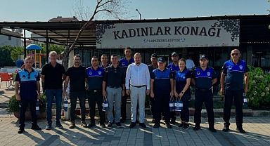 Atilla Öztürk, zabıta ekipleriyle kahvaltıda bir araya geldi