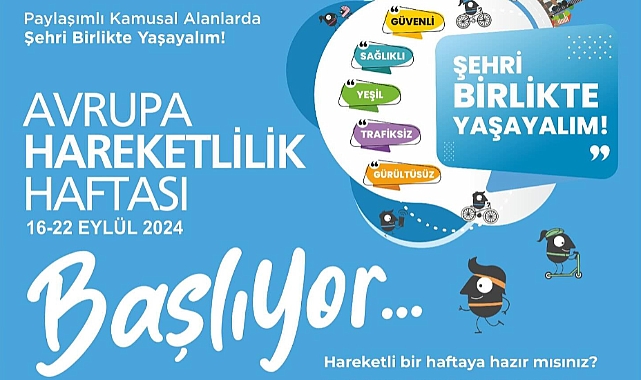 Avrupa Hareketlilik Haftası 2024 için geri sayım başladı