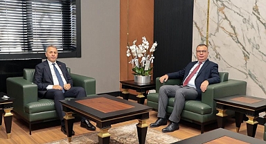 Başkan Birol Arslan’dan Çanakkale İl Emniyet Müdürü Kenan Kurt’a ziyaret
