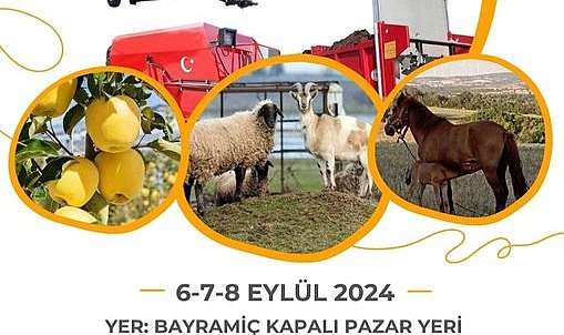 Bayramiç Tarım ve Hayvancılık Panayırı başlıyor