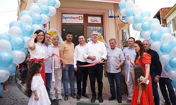 Bayramiç'te Sigorta Sepeti şubesi görkemli bir törenle açıldı