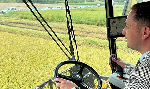 Biga Çeltiği hasadı başladı