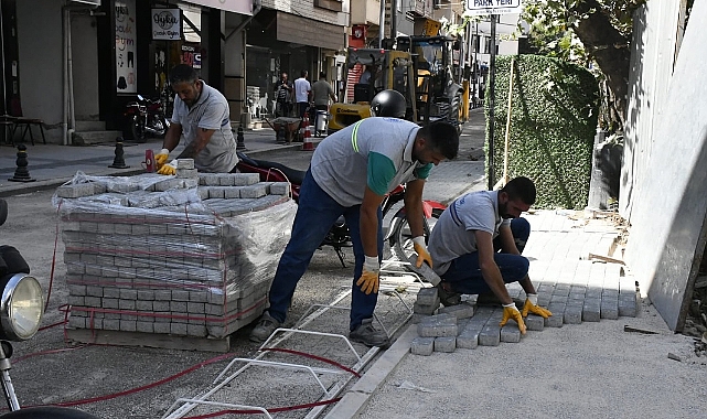 Biga'da alt yapı çalışmaları sürüyor