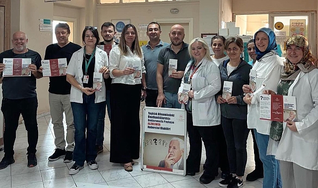 Biga’da Alzheimer farkındalığı için bilgilendirme standı