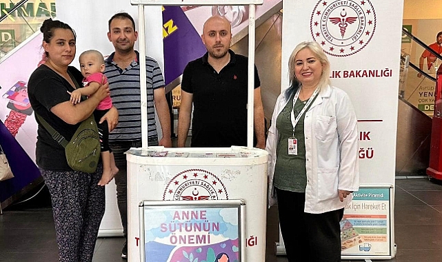 Biga İlçe Sağlık Müdürlüğü’nden emzirme farkındalık etkinlikleri