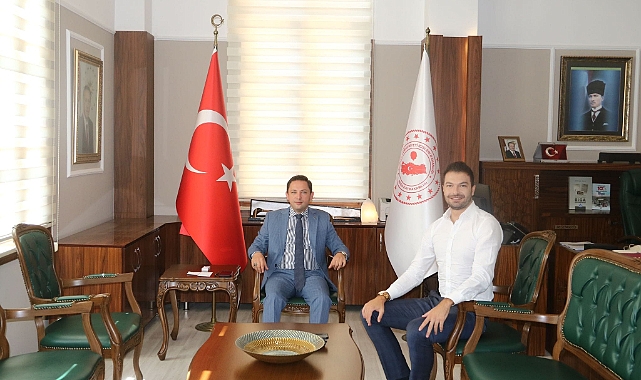 Biga Kaymakamı Ercan Kayabaşı’na Av. Berk Yiğit’ten ziyaret