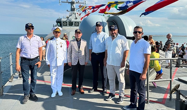 Biga Kaymakamı Ercan Kayabaşı'ndan Mavi Vatan kahramanlarına ziyaret
