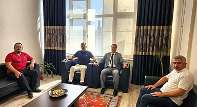 Birlik Vakfı Çanakkale Şubesinden Naim Makas'a ziyaret
