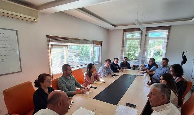 Bozcaada Belediyesi'nden haftalık toplantı