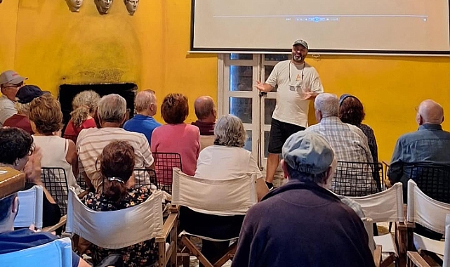 Bozcaada’da “Bağ” belgeseli gösterimi ve söyleşisi düzenlendi