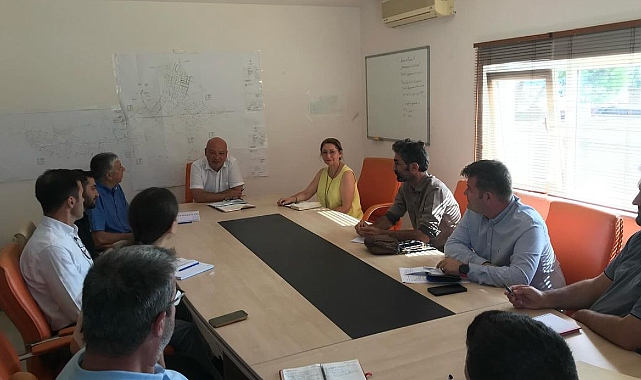 Bozcaada’da haftalık birim toplantısı
