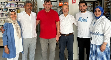 Bülent Ecevit Atalay, Mavi Eczanesi'nin açılışına katıldı