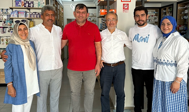 Bülent Ecevit Atalay, Mavi Eczanesi'nin açılışına katıldı