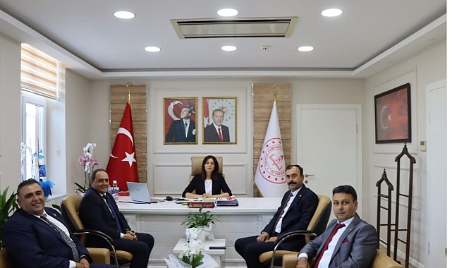 Büyük Birlik Partisi'nden Müdür Hayta’ya ziyaret