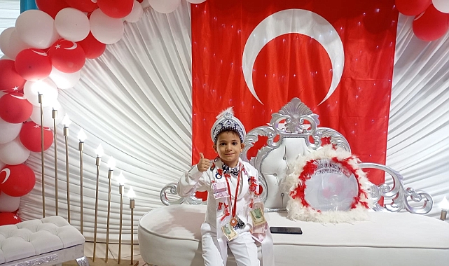 Çan'da bayrama yakışır sünnet cemiyeti yapıldı