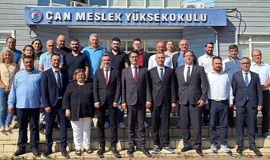 Çan MYO’da devir teslim töreni