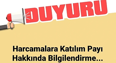 Çanakkale Belediyesi’nden harcamalara katılım payı hakkında bilgilendirme