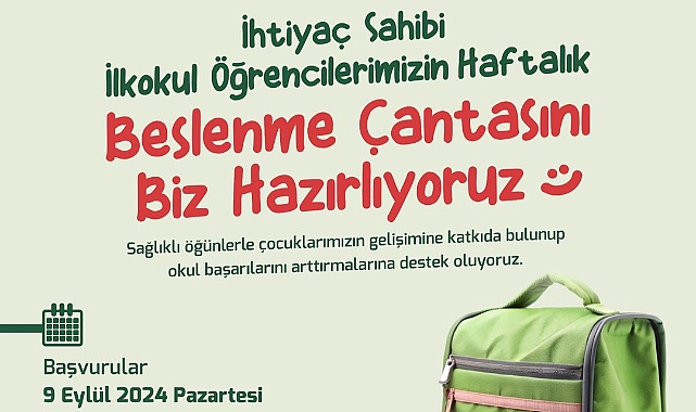 Çanakkale Belediyesi’nden öğrencilere beslenme desteği