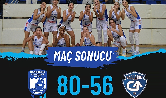 Çanakkale Belediyespor sevindirdi!