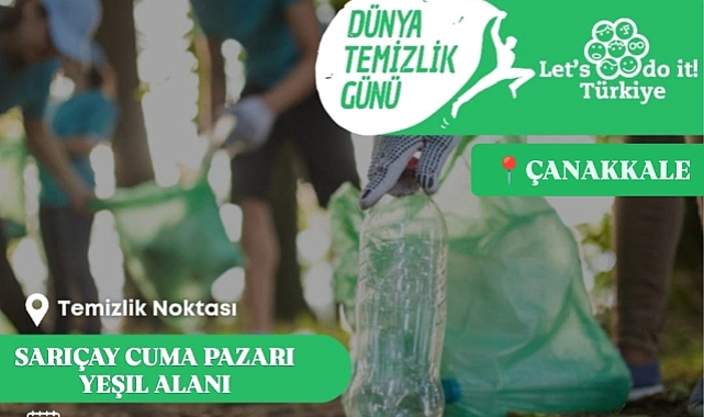 Çanakkale'de ‘Dünya Temizlik Günü Etkinliği’ düzenleniyor