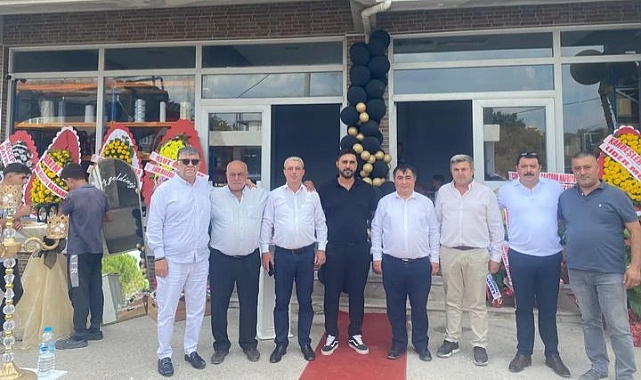 Çanakkale İl Genel Meclisi'nden Cantürkler Hafriyat İş Makineleri Yedek Parça iş yerinin açılışına ziyaret