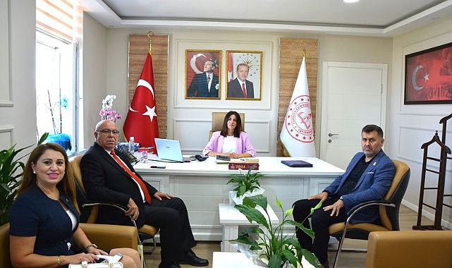 Çanakkale Ticaret Borsası'ndan, Müdür Hayta'ya ziyaret