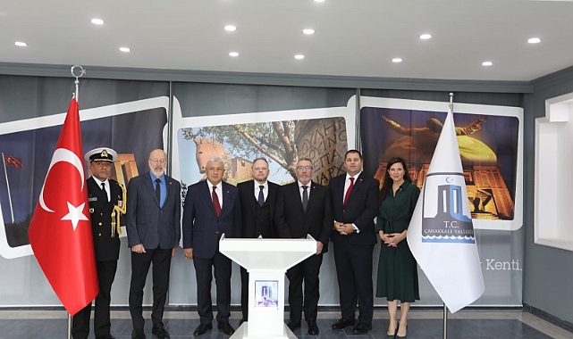 Çanakkale Valiliği, Kanada heyetini ağırladı