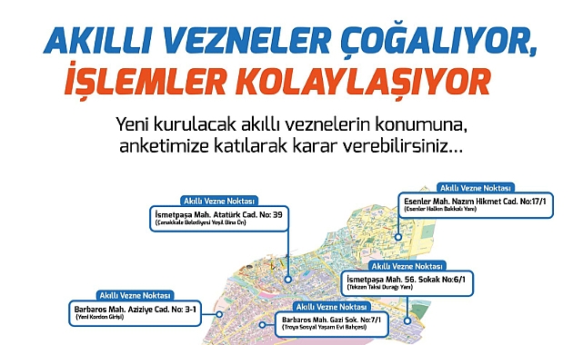 Çanakkale’ye 3 yeni akıllı vezne