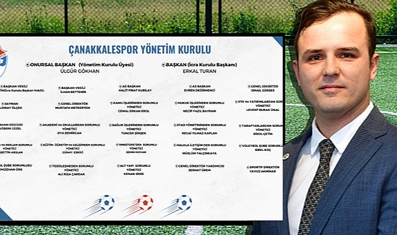 Çanakkalespor’dan yeni yönetim kurulu