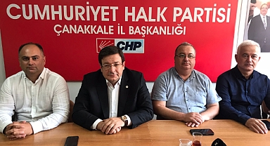 CHP Çanakkale İl Başkanlığı'nda 20. Olağanüstü Kurultay sonrası toplantı