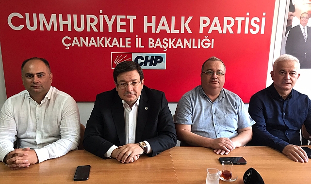 CHP Çanakkale İl Başkanlığı'nda 20. Olağanüstü Kurultay sonrası toplantı