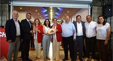 CHP Çanakkale İl ve Merkez İlçe Kadın Kolları dayanışma kahvaltısında bir araya geldi